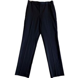 Lauren Ralph Lauren Dress Pants Women 28in Waist Navy Blue Straight Leg Trousers